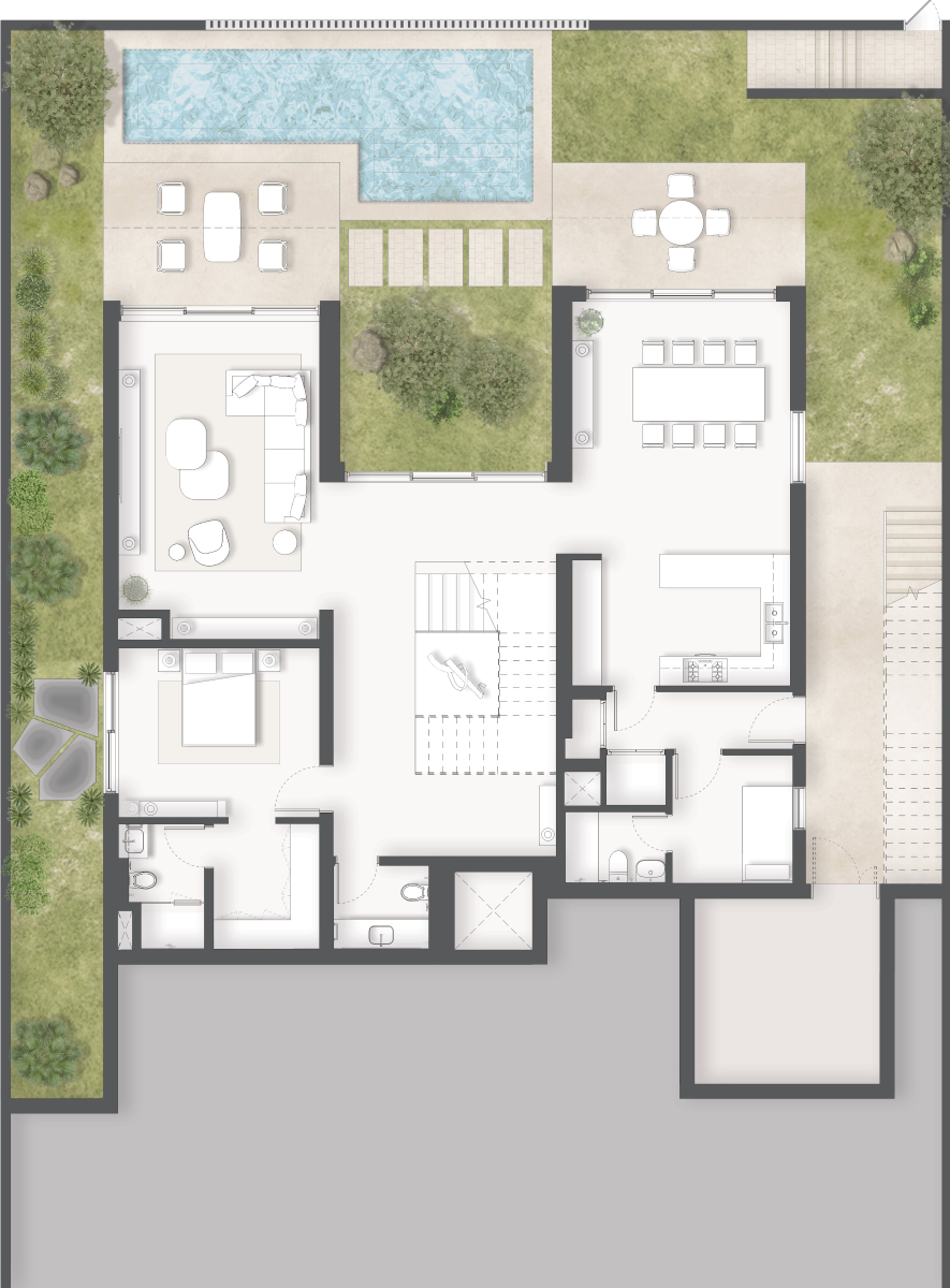 Gemini 4 - Lower Ground Floor