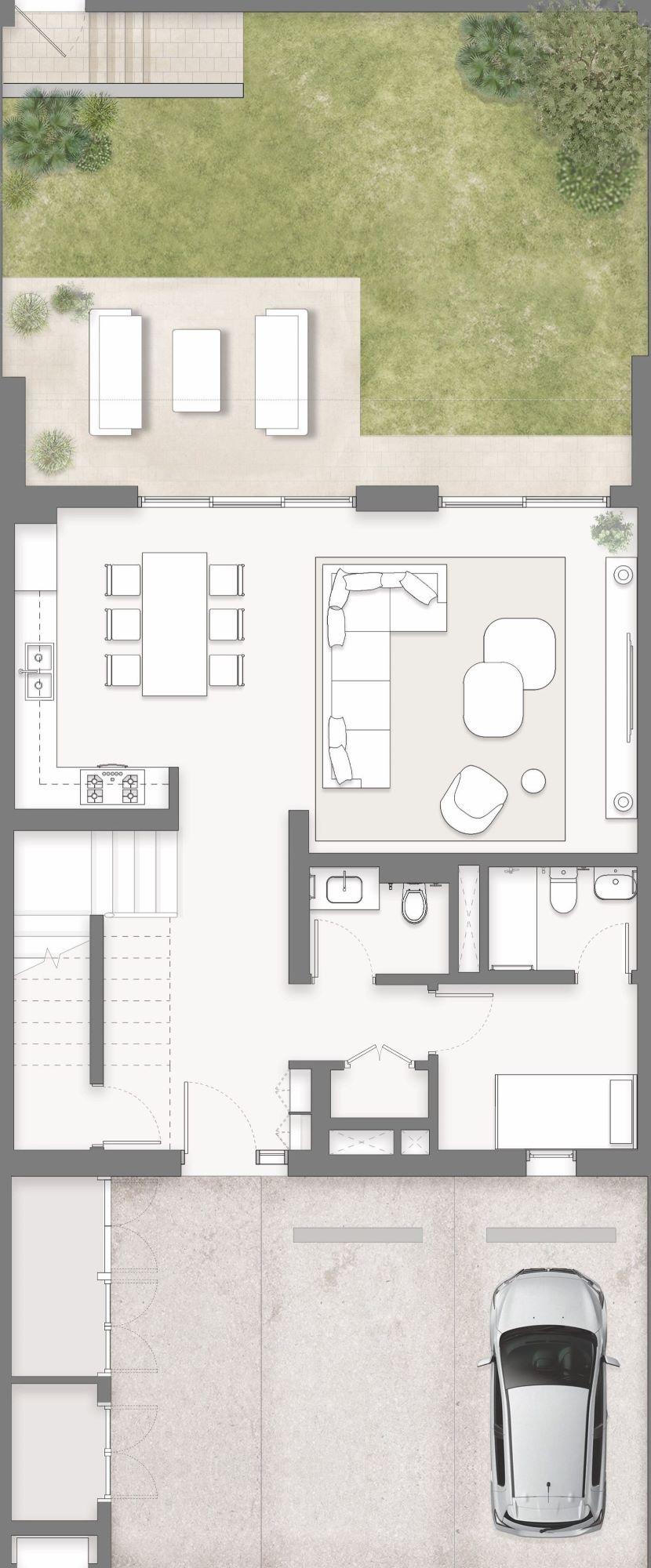 TH2 Middle - Ground Floor