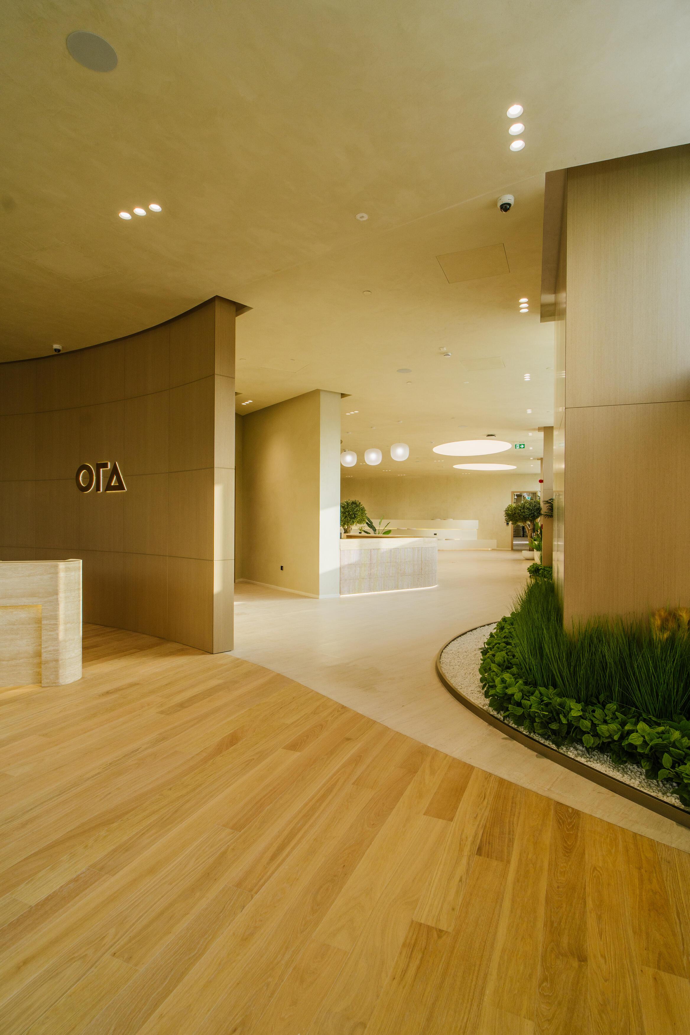 ORA Abu Dhabi Sales Office Interior