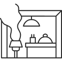 Outdoor kitchen icon