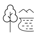 Park and Lagoon views icon